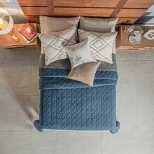 Novo Lightweight Reversible Comforter + 2 Free Pillows – Comfort And Style In One Combo BEAUTTY HOME - Cobalt - View 6