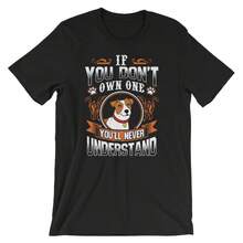 Camiseta unisex Jack Russell Terrier Si no tienes, nunca lo entenderás. - Negro 4 - Ver 1