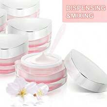 Mini Spatulas 100 Pcs Face Spatula Cosmetic Spatula Frosted Clear Disposable Plastic Makeup Spatulas Mini - -100 Count Pack Of 1- - View 6