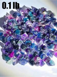 QYDCX 0.1/0.5/1 Lb Bulk Natural Rough Crystal Stones, Suitable For Polishing, Wire Wrapping, Witchcraft, Reiki, Meditation, Etc. - Multicolor - View 11