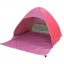 Our Lightweight And Portable Pop-Up Beach Tent Features UPF 50+ UV Protection! It Makes A Great Gift For Christmas, Halloween, Or Thanksgiving. - Multicolor - View 8