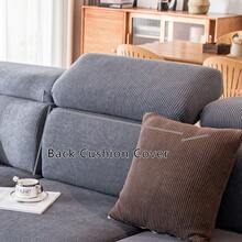 1pc Waterproof Jacquard Elastic Sofa Cover, Modern Minimalist Anti-Slip Sofa Protector, Living Room Couch Cover Suitable For L-Shaped And 1/2/3/4 Seater Sofas, All Seasons - Dark Grey - View 17