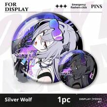 1枚崩坏：星轨徽章 - 哈哈时刻角色徽章 - 火花 - 耀光 - 刀锋 - 幻影 - 不灭之路 - 深红深渊 - 游戏外设徽章 - 背包徽章 - 收藏玩具 生日礼物 - 复活节礼物，愚人节礼物，惊喜礼物，完美礼物 - 彩色 - 查看 13