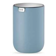 Mini Desk Trash Can With Swing-Top Lid 0.4 Gallon Small Table Round Wastebasket For Office, Home, Car (Blue) - Blue15Liters - View 1