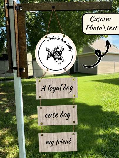 Customized Valentine's Day Picture & Text Plaque, Personalized Plaque, Couple Customized Plaque, Valentine's Day Gift, Birthday Gift, Anniversary Gift, Couple Gift, Home Decor, Souvenir, Cute, High Quality, Birthday Gift, Wedding Anniversary Souvenir, Graduation Souvenir