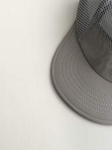 1pc Unisex Summer Outdoor Sun-Shading 5-Panel Cap, Couple Versatile Quick-Dry Baseball Cap, Japanese Patchwork Lightweight Breathable Snapback Hat, New Ins Blogger Color-Blocking Quick-Dry Nylon Baseball Cap For Men And Women Outdoor Sports Sun Protection - Multicolor - View 6