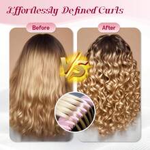 2026 European + UK Professional Curling Hair Brush, Creates Perfect Curly Waves And Spiral Curls, Frizz-Free, Smooth And Easy To Comb, Salon-Level Styling - 2045 - View 9