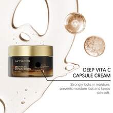 JAYSUING Crema Facial Hidratante De Vitamina C, Antimanchas, Antienvejecimiento, Cierra Poros, Reafirma La Piel, Iguala El Tono Y Brinda Brillo Natural, Hidratación Profunda, Textura Ligera Sin Grasa, Ideal Para Cuidado Diario Y Todo Tipo De Piel - Crema facial en cápsulas - Ver 10