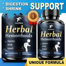 Fulimiks Fast Effective Hemorrhoid Treatment Supplements, Promote Symptom Relief, Shrinking Of Hemorrhoids, Ease Discomfort, Powerful Formula - Bộ 2 chai - Tiết kiệm - Xem 3