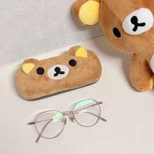Bear Plush Glasses Case Cartoon Anime Sunglasses Case Organizer Cute Kawaii Glasses Box Spectacle Eyeglass Cases IF9T - A - 查看 6