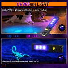 Linterna portátil ultra brillante DEC, luz de trabajo recargable de largo alcance para exteriores con cola magnética, iluminación de mano - flash - Ver 4