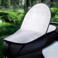 Motorcycle Electric Scooter Universal Sun Protection Seat Cushion, Summer Heat Insulation Anti-Scald Waterproof Cover - A - View 4