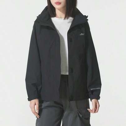 Skechers Women's Woven Jacket, Golf Series, Lightweight & Comfortable Sports Hoodie For Daily Wear, P425W219-03K8