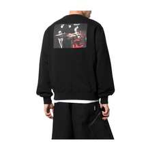 Off-White Caravag Paint Slim Crewneck Mens - màu đen - Xem 4