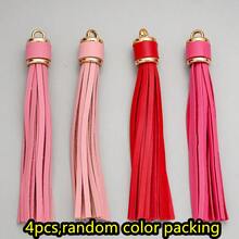 10cm PU Leather Tassel Elegant Colorful Tassel Pendant, Suitable For Home Decor, DIY Clothing, Bags, Keychains, Jewelry Accessories, 2026 New Arrival - Multicolor - View 13