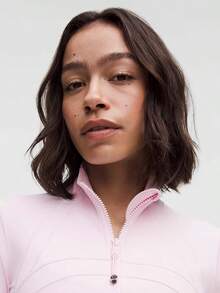 Lululemon Define Jacket Nulu Blush Quartz-For Yoga Gym Running-Sweat-Wicking-Yoga-All Seasons Sport-Spring/Summer-Autumn/Winter-Back To School- Easter Gift - Pink Organza - 查看 4