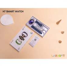 Smartwatch (contesta / llama), alta resistencia, consumo de energía ultra bajo, múltiples modos de ejercicio, podómetro / calorías, fotografía, reproducción de música, alta calidad, compatible con Android, batería recargable de polímero de litio, recarga usb, es un reloj inteligente versátil - Gris - Ver 7