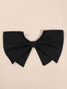 1pc Women's Fashion Double-Layer Big Bow Detachable Collar, Suitable For Pairing With Shirts, Tops, Dresses, For Dates, Outings, Stage Performances,Graduation Outfit,Disco - Multicolor - View 8