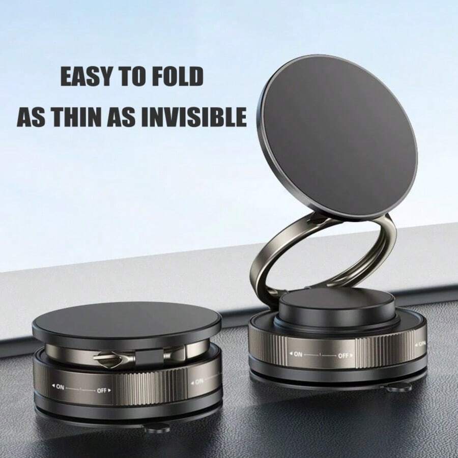 Adjustable Automobile Phone Cradles 1pcs Phone Holder For Car Compatible With IPhone, Android Phone, Gift For Birthday, Family, Friends For Summer Car Accessories Strong Load-Bearing, 360-Degree Rotation, Suitable For All Smooth Surfaces Of Flat Surfaces Birthday Gift, Valentine's Day Gift