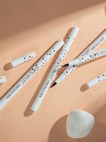 HANDAIYAN Bút kẻ tàn nhang/nốt ruồi tự nhiên 1ml, độ bám màu cao, chống thấm nước, dễ sử dụng, tạo vẻ ngoài trang điểm tinh tế, phù hợp cho các bữa tiệc, lễ hội, trang điểm hàng ngày, Halloween, Giáng sinh, mùa thu/đông. Cũng thích hợp cho cắm trại, du lịch, tụ họp và các dịp trang điểm thời trang khác. Sản phẩm mỹ phẩm, vẽ mặt, trang điểm, phù hợp cho nữ, mùa đông/xuân, thích hợp làm quà tặng sinh nhật, Ngày Valentine, Ngày của Mẹ, tiệc hóa trang. Lựa chọn màu sắc tốt nhất cho thời trang Y2K sành điệu. - 03 # - Xem 10