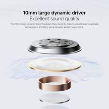 Xiaomi Redmi Buds 6 Play 搭載 10mm 動圈驅動單元，AI 降噪，800mAh 充電盒，最高 36 小時續航，藍牙 5.4，觸控操作 - 全球版 - 黑色 - 查看 7