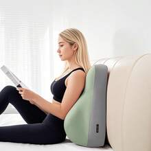 Relaxing Prone Pillow Face Down Pillow Ergonomic Memory Foam Sleeping Pillow Bed Soft Wedge Support For Reading Use Phone - 灰綠色 - 查看 3