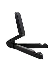 1pc Portable Tablet & Phone Stand, Foldable Desktop Triangle Cooling Holder Bracket - Support - View 1