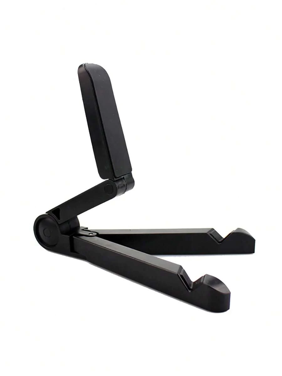 1pc Portable Tablet & Phone Stand, Foldable Desktop Triangle Cooling Holder Bracket - Support - View 1