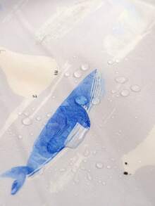 1PC Waterproof Bib,Feeding Bibs Apron For Infant Toddler,Large Pocket Eating Smock 6-36 Months - Multicolor - View 5