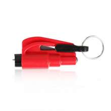 2-In-1 Car Window Glass Breaker & Seatbelt Cutter, Mini Safety Escape Hammer, Car Emergency Escape Tool, Self-Defense Keychain, Car Accessories, Window Breaker, Portable Rescue Tool Keychain, Emergency Hammer, Car Emergency Escape Device - Multicolor - View 15