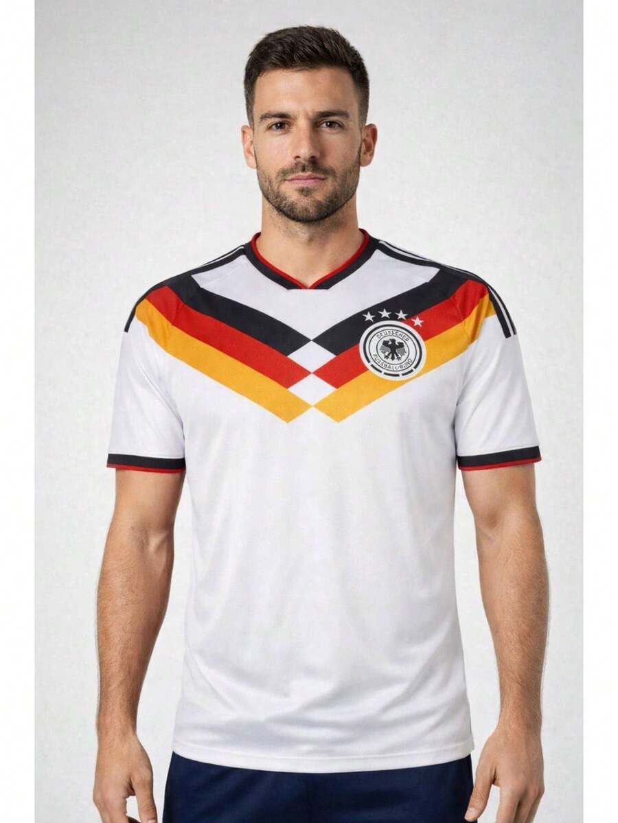 Germany National Team Fan Jersey, New World Cup 2026 Team - trắng - Xem 1