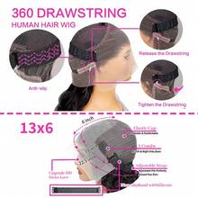 bling hair 360 Full Lace Wigs Straight Human Hair Wigs 360 Lace Frontal 30 32 Inch Transparent Lace Front Wigs Human Hair 180 Density Brazilian Human Hair Wigs Pre Plucked For Women 13x4 13x6 Straight Lace Frontal Human Hair Wigs 6x4 7x5 Glueless Human Hair Wigs Wear And Go 9x6 Lace Closure Wigs HumanHair - Natural Black - 查看 7