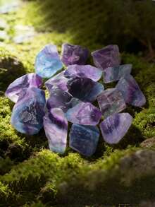 QYDCX 0.1/0.5/1 Lb Bulk Natural Rough Crystal Stones, Suitable For Polishing, Wire Wrapping, Witchcraft, Reiki, Meditation, Etc. - Multicolor - View 1