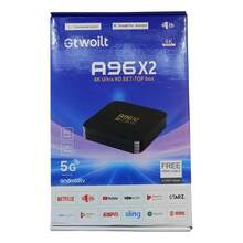 A96X2 MAX Smart TV Box, Android 11, Decodificador de TV 4K con Internet, Reproductor Multimedia, Wi-Fi 2.4G, Cine en Casa de Cuatro Núcleos - Negro - Ver 7