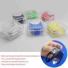 自行车硅胶LED闪光夜间骑行警示灯，滑板灯，户外骑行尾灯 - 彩色 - 查看 7