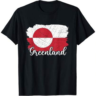 Greenland Flag  Wo Kids Greenland Country T-Shirt