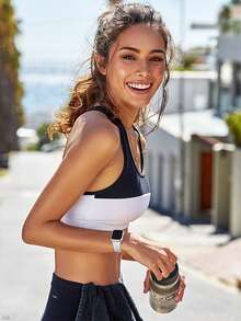 2-In-1 Compatible With Apple Watch Band And Case For Sizes 40mm, 41mm, 42mm, 44mm, 45mm, 46mm, 49mm. Sporty/Casual Style With A Studded Silicone Strap. Features A Shock-Resistant And Scratch-Resistant Hard PC Case With A Tempered Glass Screen Protector. Compatible With Apple Watch Series Ultra/11/10/9/8/7/6/5/4/SE. Suitable For Men And Women. Soft, Comfortable, Easy To Put On, And Tactilely Sensitive. - Beige - View 10