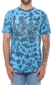 The Beatles Let It Be Songs Dip Dye Tee - Blue - View 4