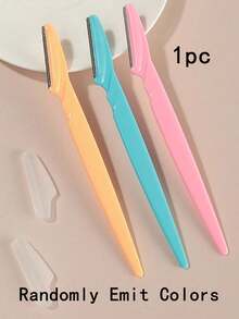 眉毛修剪器套装，新手必备，不锈钢女士剃须刀带防护网 - 安全剃刀 - 查看 11