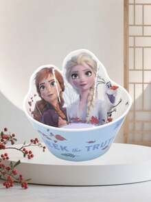Disney Bộ đồ ăn hoạt hình Anna và Elsa trong phim Frozen: đĩa vuông, bát ren, bát có quai đơn, cốc hai màu, cốc có quai đơn bằng thép không gỉ, nĩa và thìa, bộ đồ ăn gia đình, tiệc sinh nhật, Giáng sinh, đẹp và bền. - Nhiều màu - Xem 12