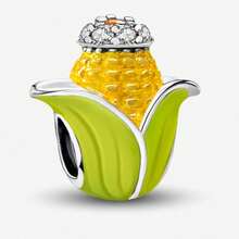 1 hạt charm hình cà phê thời trang, thích hợp làm vòng tay cho nữ, trang sức tự làm và trang trí hàng ngày, phụ kiện cho bé gái. - Hạt 1 - Xem 17