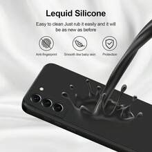 这款黑色哑光手机壳兼容小米手机，包括小米15、13T、12X、12S、12、11T、小米11X等型号。手机壳触感柔软舒适，具有防滑、防汗、防指纹功能，同时还具备耐磨防刮的特性。 - 黑色 - 查看 4