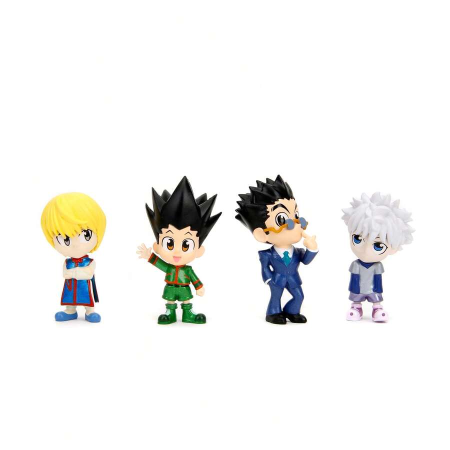 Simba 2.5-Inch Metal Figurine, Collectible Alloy Character Model, Including Gon, Killua, Kurapika, Leorio, Original Design High-Quality Toy Suitable For Adults And Teenagers - Multicolor - View 1