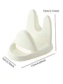 锅盖收纳架，台面独立式多功能支架，厨房用具收纳架 - 白色 - 查看 7