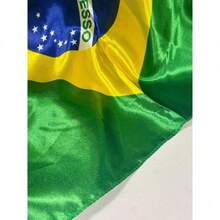 Women's Scarf With Brazilian Flag Print | Soft Touch Silk | 90x90cm Multifunctional 2026 World Cup Style Summer Top Stylish Fashion - Khăn quàng cổ Brazil - Xem 6
