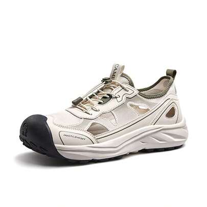 CAMEL CROWN Men's Summer Closed-Toe Breathable Anti-Collision Outdoor Casual Sports Sandals Water Trekking Shoes For Outerwear