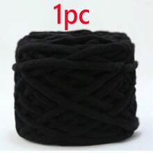 3 peças/300g Fio Listrado de Barra de Gelo Colorido Misto, Fio Grosso Macio, Adequado para Tricô Manual DIY Fio de Tricô Macio e Grosso, Pode Ser Usado para Fazer Mantas, Cachecóis, Bonecas, Chinelos, Fio de Crochê - Multicolorido - Visão 40