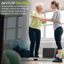¡RecomendadoProsourceFit Tabla de Equilibrio de Madera Antideslizante de 15.7 Pulgadas de diámetro con rotación de 360 Grados para Entrenamiento de Estabilidad, Ejercicios de Cuerpo Completo, Terapia física¡Top de Temporada - Morado - Ver 9