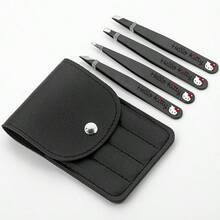 SANRIO 4件套三丽鸥小猫睫毛夹，彩色眉夹，带收纳袋，适用于睫毛嫁接 - A - 查看 8