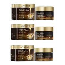 JAYSUING Crema Facial Hidratante De Vitamina C, Antimanchas, Antienvejecimiento, Cierra Poros, Reafirma La Piel, Iguala El Tono Y Brinda Brillo Natural, Hidratación Profunda, Textura Ligera Sin Grasa, Ideal Para Cuidado Diario Y Todo Tipo De Piel - Crema facial en cápsulas - Ver 13